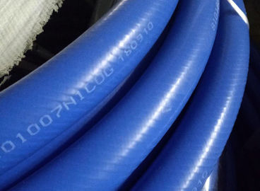 Verdrängende blaue Silikon-Schlauch Aramid-Verstärkung